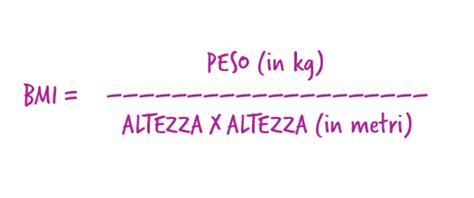 Calcolo Peso Ideale: scopri il tuo Peso Forma .